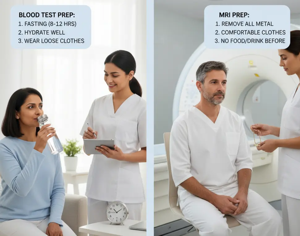 How to prepare for blood test and scan in Jaipur - SarthiLab preparation guide